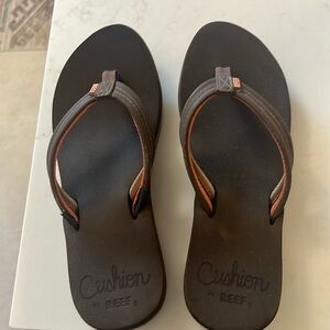 Reef sandals, good condition, daughter grew out of them..